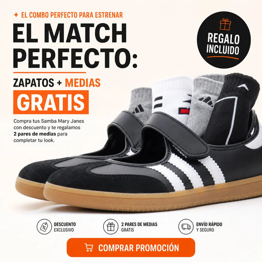 Samba Mary Janes + Obsequio de Lanzamiento