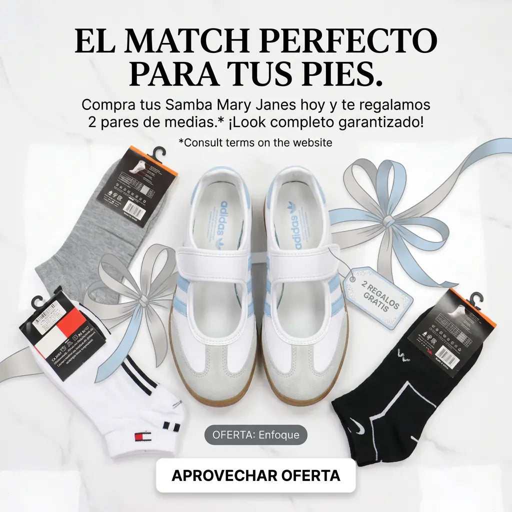 Samba Mary Janes + Obsequio de Lanzamiento