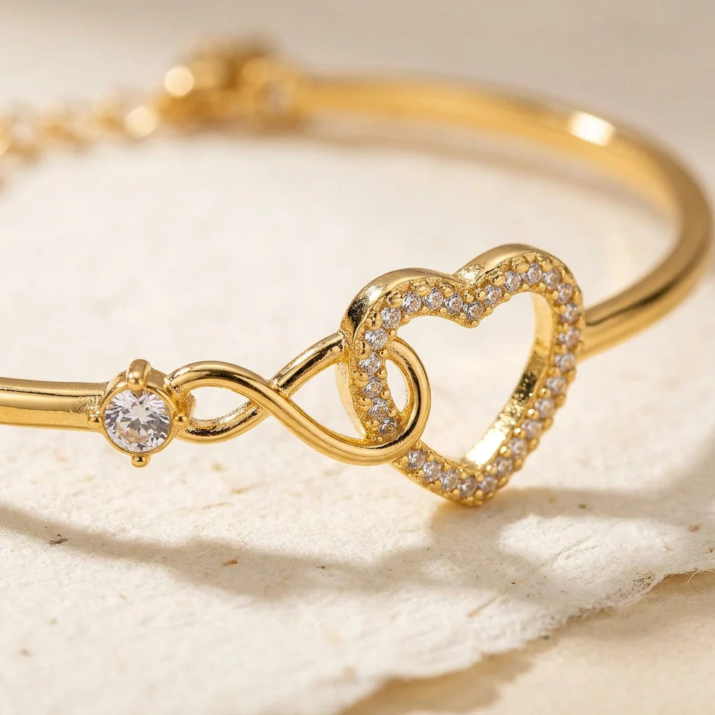 Pulsera Corazón Infinito❤️‍🔥